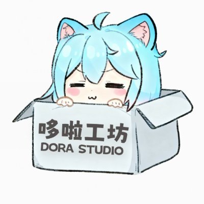 哆啦工坊 Dora Studio 品牌识别图