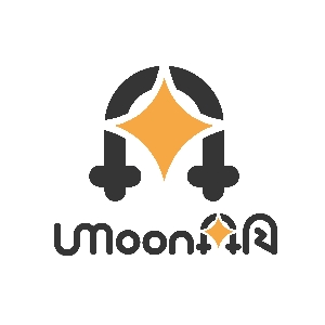 冉月剧团 Umoon 品牌识别图